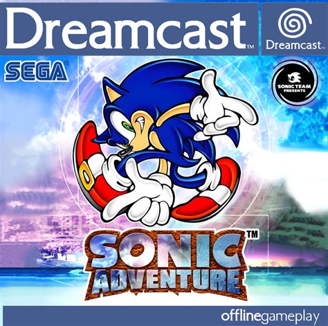Sonic Adventure Dreamcast Front Cover by Green-Submarine on DeviantArt