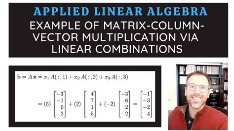 Toradh íomhá ar Multiplying Vectors Linear Algebra