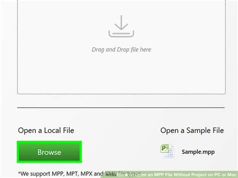 Image result for How to Open MPP File
