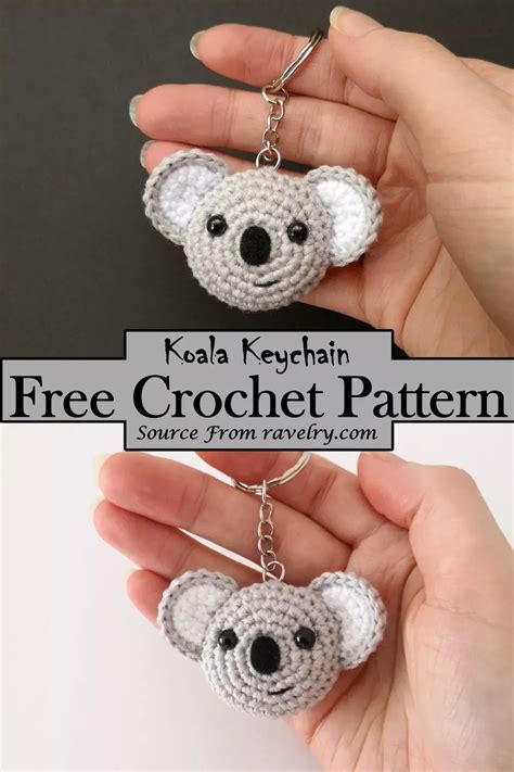 Toradh íomhá ar Free Keychain Crochet Patterns