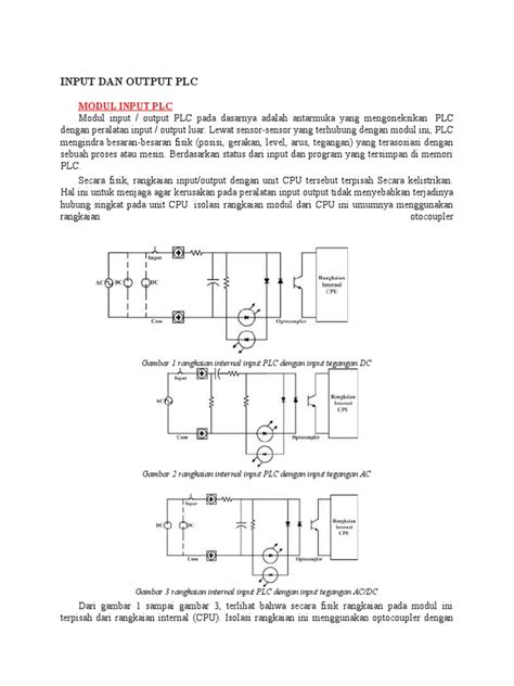 Modul Input Dan Output plc に対する画像結果