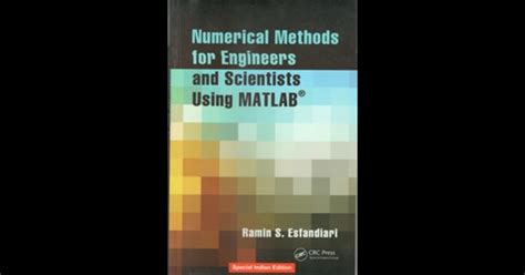 Image result for Books On Numerical Methods Using MATLAB