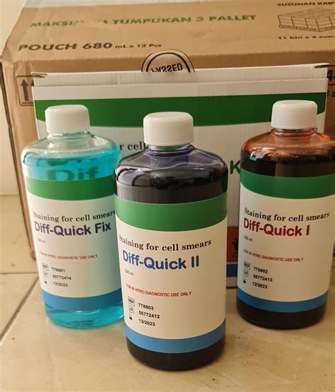 Diff Quick Stain Procedure に対する画像結果