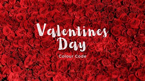 Image result for Vakentines Color Codingf