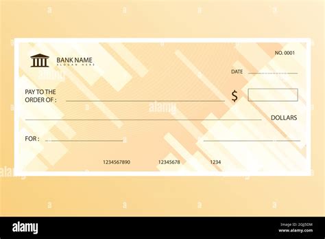 Toradh íomhá ar Check Template Vector