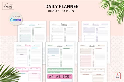 Image result for Daily Planner Canva Gratis