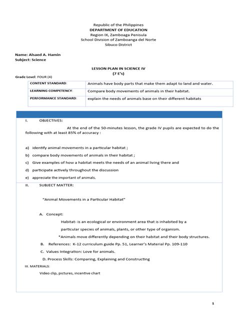 Image result for Lesson Plan Sample for Demo