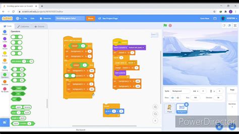 Image result for How to Make Scrolling Game in Scratch