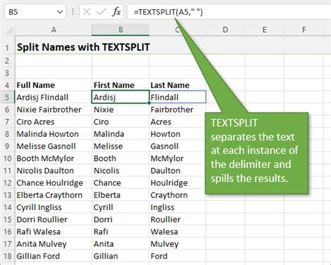 Image result for Excel Split Text in Column