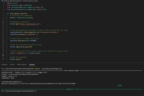 Afbeeldingsresultaten voor Selenium Python Edge Example
