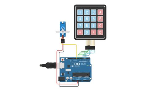 Image result for Keypad Servo Motor Arduino
