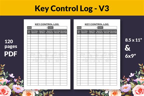 Image result for Building Key Log Template