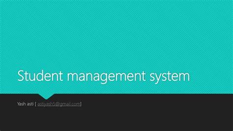 Image result for Student Database Management System PDF Template