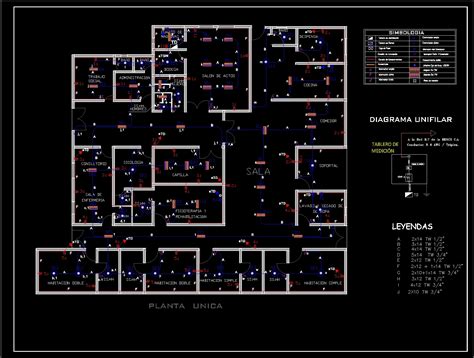 Electrical layout cad blocks - rewami