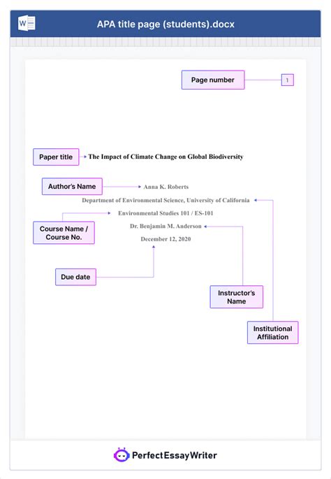 Image result for APA Research Paper Format Rules and Examples