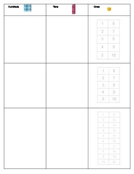 Place Value Addition Chart に対する画像結果