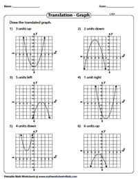 Image result for graphing transformations worksheet