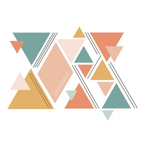 Image result for Color Pattern Vector Triangle