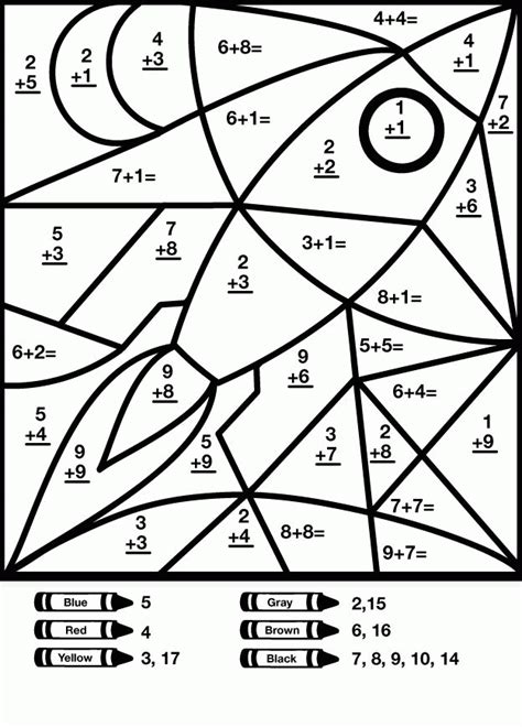 Image result for Math Coloring Pages 4th Grade