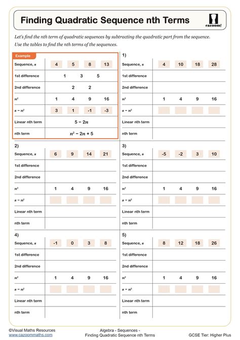Image result for Finding Quadratic Pattern