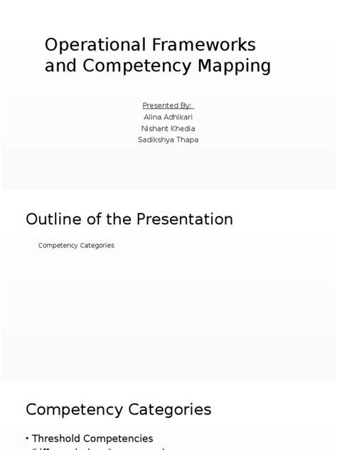 Image result for Competency Framework Model Hmpps PDF