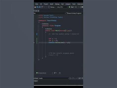Image result for C Sharp Adding Two Numbers
