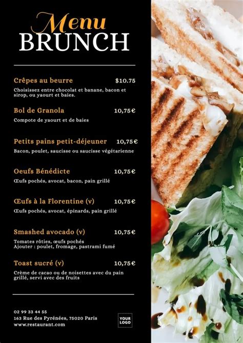 Image result for Menu Dejeuner