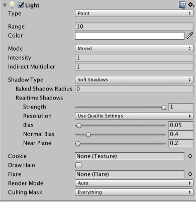 Toradh íomhá ar Unity Lighting Settings