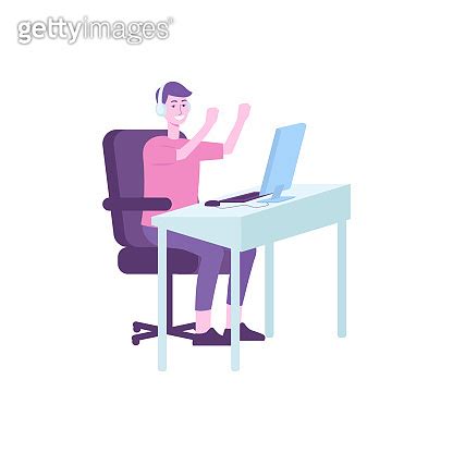Someone Happy Behind a Computer に対する画像結果
