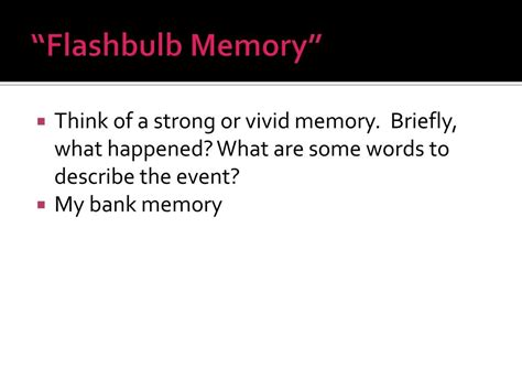 Image result for Flashbulb Memory