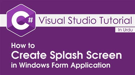 Image result for Visual Studio C# Splash Screen