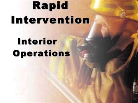 Toradh íomhá ar Rapid Intervention Team PowerPoint