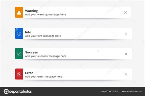Image result for Error Notification UI