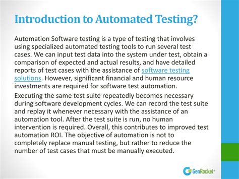 Image result for Automated Software Testing PPT