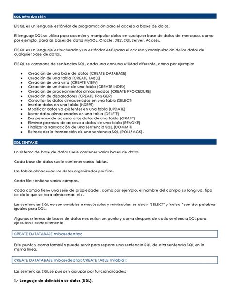 Toradh íomhá ar SQL Manual PDF