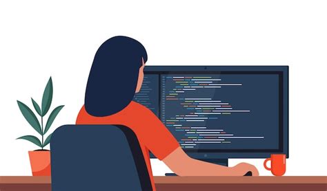 Image result for Beautiful Female Writing Code