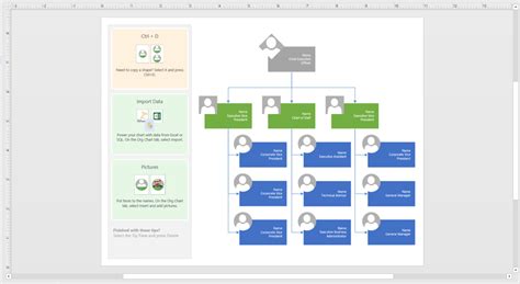 Image result for Visio Org Chart Excel Template