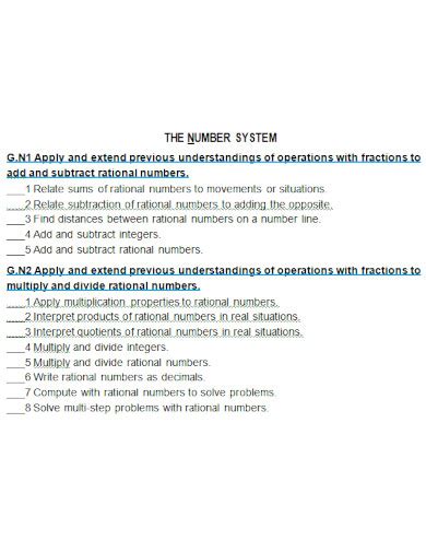 Toradh íomhá ar Rational Numbers Examples Grade 4