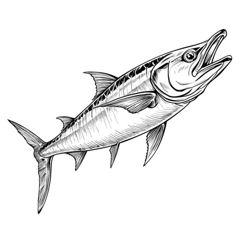 Image result for Wahoo Fish Anatomy Diagram