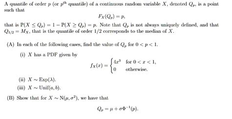 Image result for Continuous Random Variable Quantiles