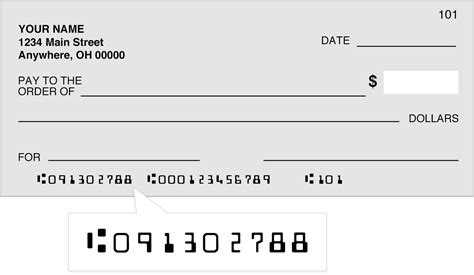 Example of Bank Routing Number On Check に対する画像結果