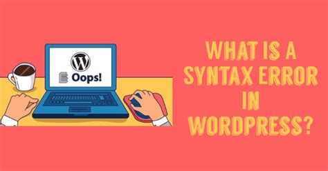 Image result for Syntax Error WordPress