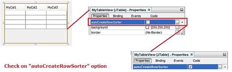 Image result for JTable Java Netbeans
