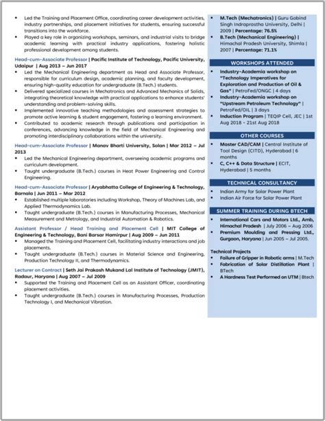 Image result for Computer Science Assistant Professor Resume