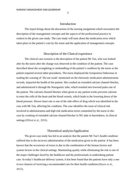 Case Example On Medication Management に対する画像結果