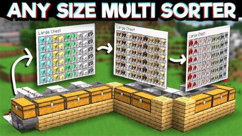 Image result for Redstone Sorting System Minecraft