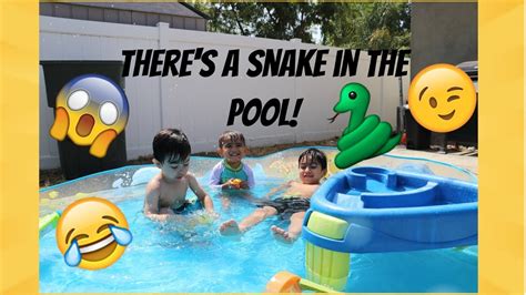 Image result for Snake Challenge in a Pool