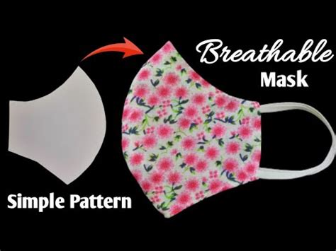 Image result for FreeNew Breathable Face Mask Pattern