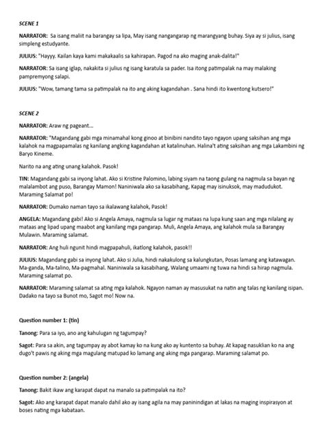 Interview Transcript Filipino に対する画像結果