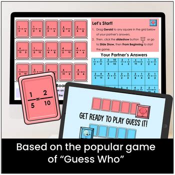 Guess Who Fraction Game に対する画像結果